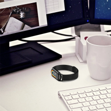 Tech-Protect MilaneseBand dirželis, skirtas Xiaomi Smart Band 8/8 NFC - auksinis