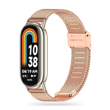 Tech-Protect MilaneseBand dirželis, skirtas Xiaomi Smart Band 8/8 NFC - rožinė