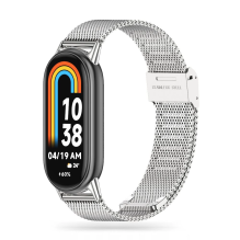 Tech-Protect MilaneseBand dirželis, skirtas Xiaomi Smart Band 8/8 NFC – sidabrinis