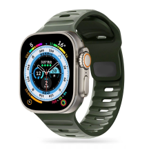 Tech-Protect IconBand Line, skirta Apple Watch 4 / 5 / 6 / 7 / 8 / 9 / SE / Ultra 1 / 2 (42 / 44 / 45 / 49 mm) - tamsiai