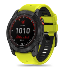 Tech-Protect IconBand Pro dirželis, skirtas Garmin Fenix ​​3 / 5X / 3HR / 5X Plus / 6X / 6X Pro / 7X - Lime Green