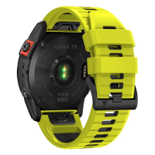 Tech-Protect IconBand Pro dirželis, skirtas Garmin Fenix ​​3 / 5X / 3HR / 5X Plus / 6X / 6X Pro / 7X - Lime Green