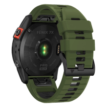 Tech-Protect IconBand Pro dirželis, skirtas Garmin Fenix ​​3 / 5X / 3HR / 5X Plus / 6X / 6X Pro / 7X - tamsiai žalia / j