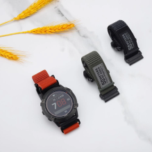 Tech-Protect Scout dirželis, skirtas Garmin Fenix ​​3 / 5X / 3HR / 5X Plus / 6X / 6X Pro / 7X - juodas