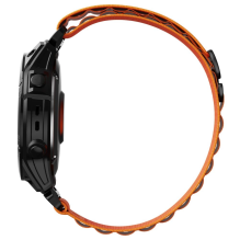 Tech-Protect Nylon Pro dirželis, skirtas Garmin Fenix ​​5 / 6 / 6 Pro / 7 - oranžinis