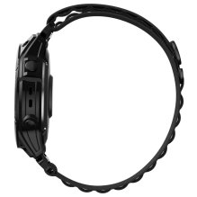 Tech-Protect Nylon Pro dirželis, skirtas Garmin Fenix ​​3 / 5X / 3HR / 5X Plus / 6X / 6X Pro / 7X - juodas