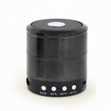 Portable Speaker GEMBIRD Black Portable/ Wireless 1xMicro-USB 1xStereo jack 3.5mm 1xMicroSD Card Slot Bluetooth SPK-BT-0