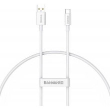 Baseus - Baseus Superior Series Fast Charging Data Cable USB - USB-C 100W 0.25m Moon White