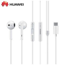 „Huawei“ – „Huawei CM33“ USB-C stereofoninės ausinės, balta (masinė)