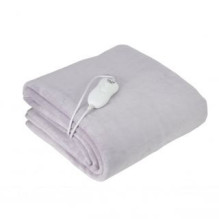 Adler Electric blanket AD 7425 Number of heating levels 4, Number of persons 1, Washable, Remote control, Coral fleece, 