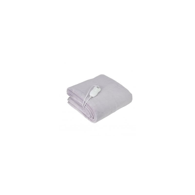 Adler Electric blanket AD 7425 Number of heating levels 4, Number of persons 1, Washable, Remote control, Coral fleece, 