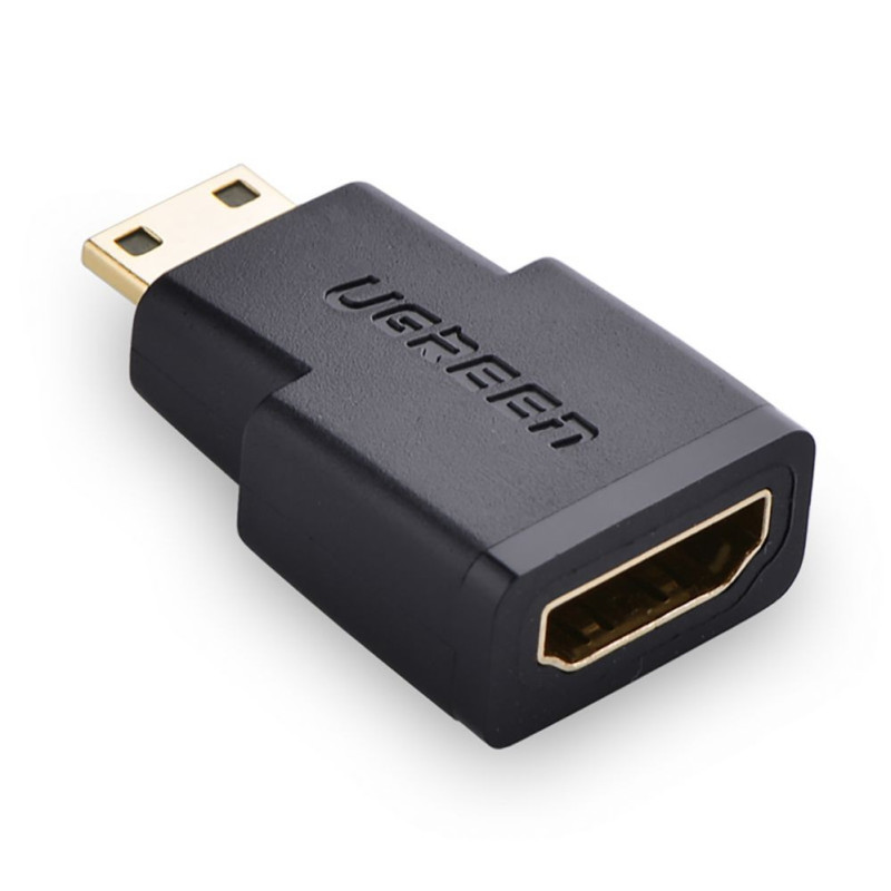 Ugreen Ugreen 20101 mini HDMI (vyriškas) / HDMI (moteriškas) adapteris - juodas