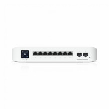 UBIQUITI jungiklis, , USW-PRO-8-POE, L3 tipas, 2xSFP+, 8xRJ45, PoE+ prievadai 8, 120 vatų, USW-PRO-8-POE