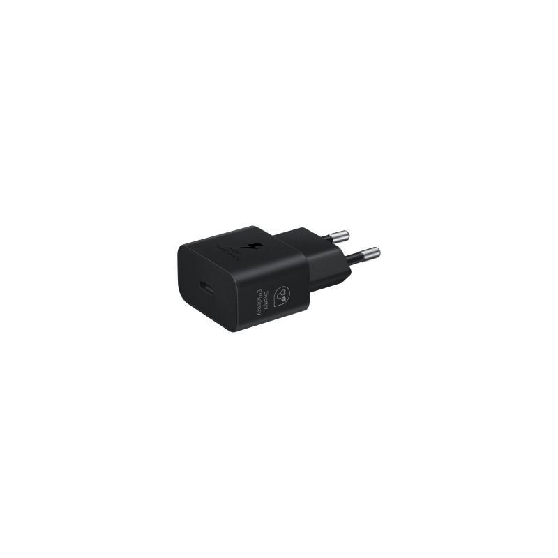 Samsung – EP-T2510NBE Samsung USB-C 25W kelioninis įkroviklis juodas (pažeista pakuotė)