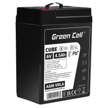 Green Cell CUBE AGM IP54 6V...