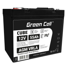 Green Cell CUBE AGM IP54...