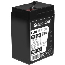 Green Cell CUBE AGM IP54 6V...