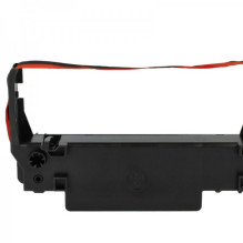 Color ribbon / nylon ribbon black / red, suitable for Epson such as ERC-30, 34, 38 and others.