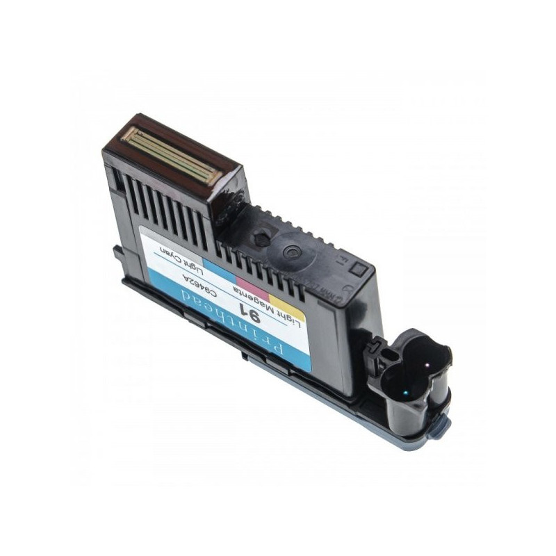 Printhead (refurbished) for HP 91 like C9462A, light magenta and light cyan