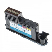 Printhead (refurbished) for HP 91 like C9460A, matt black and cyan