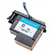 Printhead (refurbished) for HP 83 like C4964A, light cyan