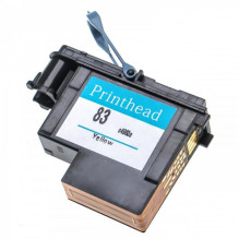 Printhead (refurbished) for HP 83 like C4963A, yellow