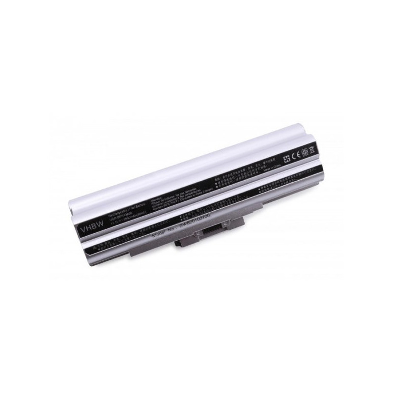 BATTERY with chip for SONY VAIO like BPS13 / BPS21 silver 8800mAh