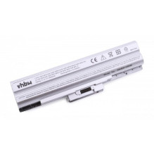 BATTERY with chip for SONY VAIO like BPS13 / BPS21 silver 4400mAh