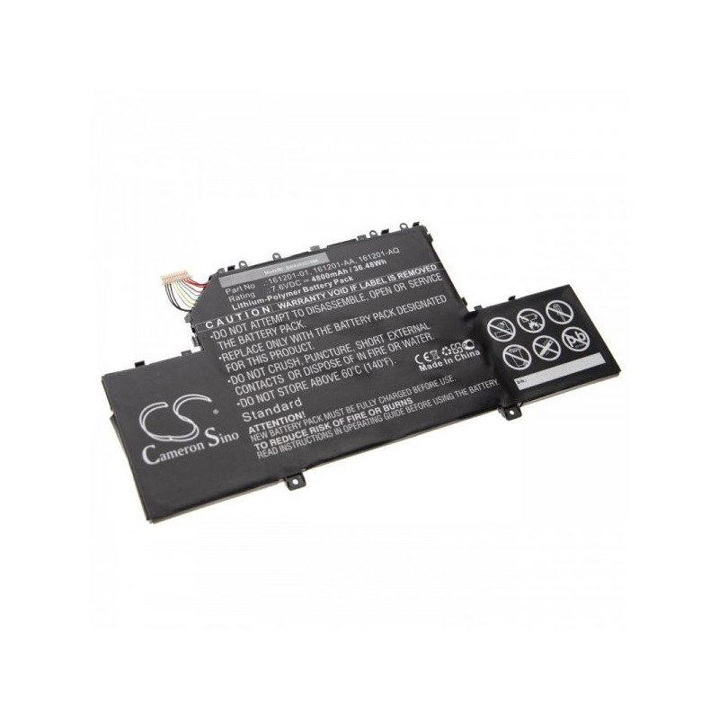 Battery for Xiaomi Air 12.5 etc. like 161201-01 etc. 4800mAh