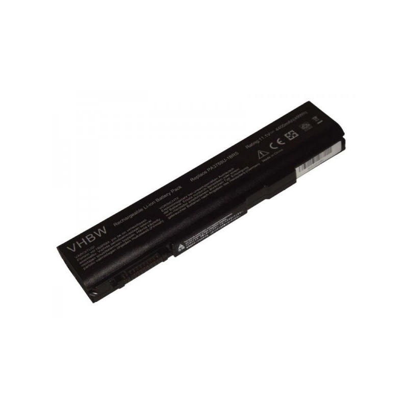 Battery for Toshiba Tecra such as PA3788U-1BRS etc. 4400mAh