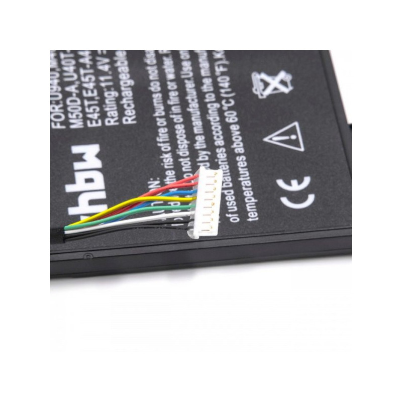 Battery for Toshiba Satellite U40T etc. such as PA5157U-1BRS u.a. 4000mAh