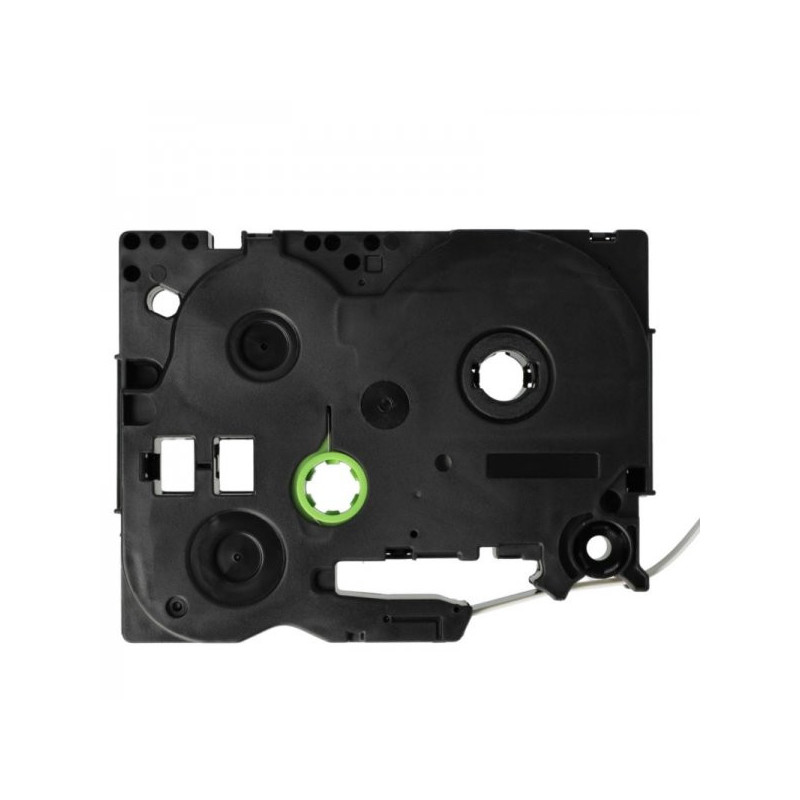 Heat shrink cassette replaces Brother HSe-221 8.8mm, black on white