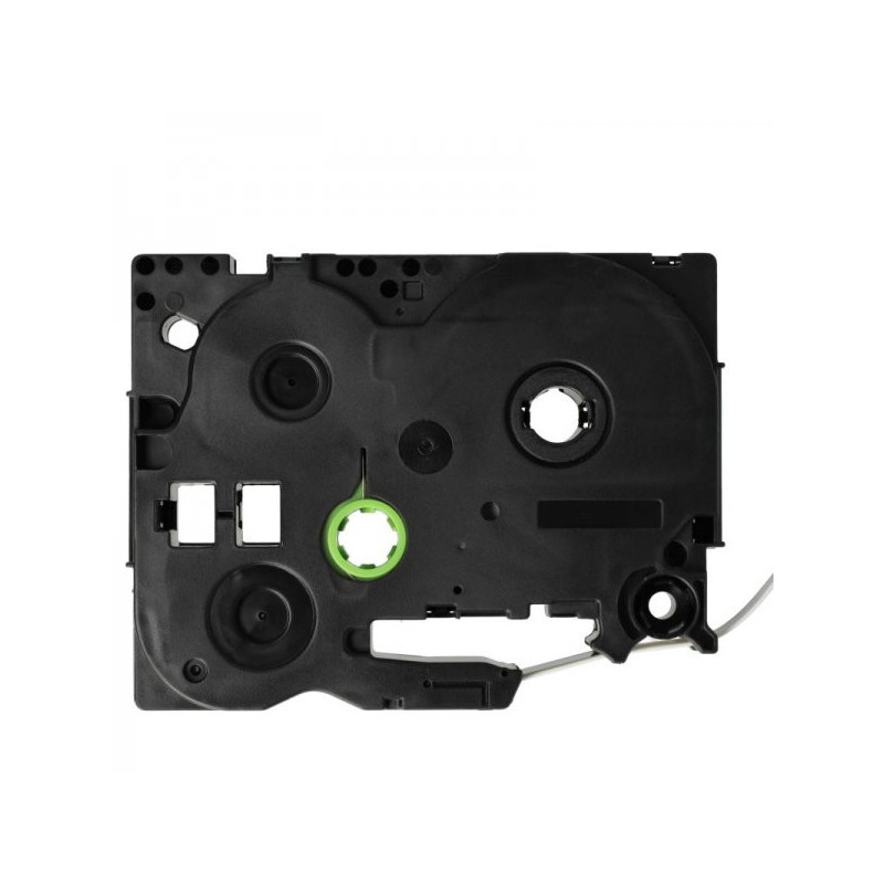 Heat shrink cassette replaces Brother HSe-221 8.8mm, black on white