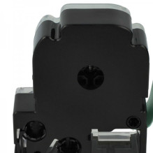 Tape cassette replaces Epson LC-6GBP, 24mm, black on green