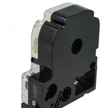 Tape cassette replaces Epson LC-3YBW, 9mm, black on yellow