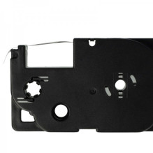 Tape cassette replaces Casio XR-9WE 9mm, black on white