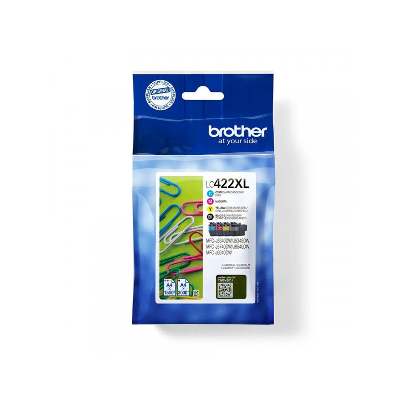 OEM multipack Brother LC422 XL 