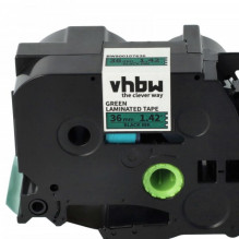 Tape cassette replaces Brother TZE-761 36mm, black on green