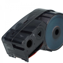 Tape cassette replaces Brady M21-750-595-RD-BK 6.40m x 19.05mm, black on red