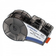 Tape cassette replaces Brady M21-750-595-OR 6.40m, 19 mm black on orange