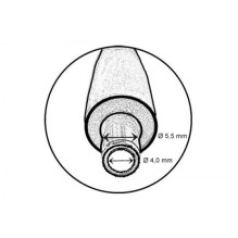 Nešiojamojo kompiuterio maitinimo šaltinio modelis 043 (skirtas Samsung 19V, 3,15A, 5,5 x 4,0 mm)