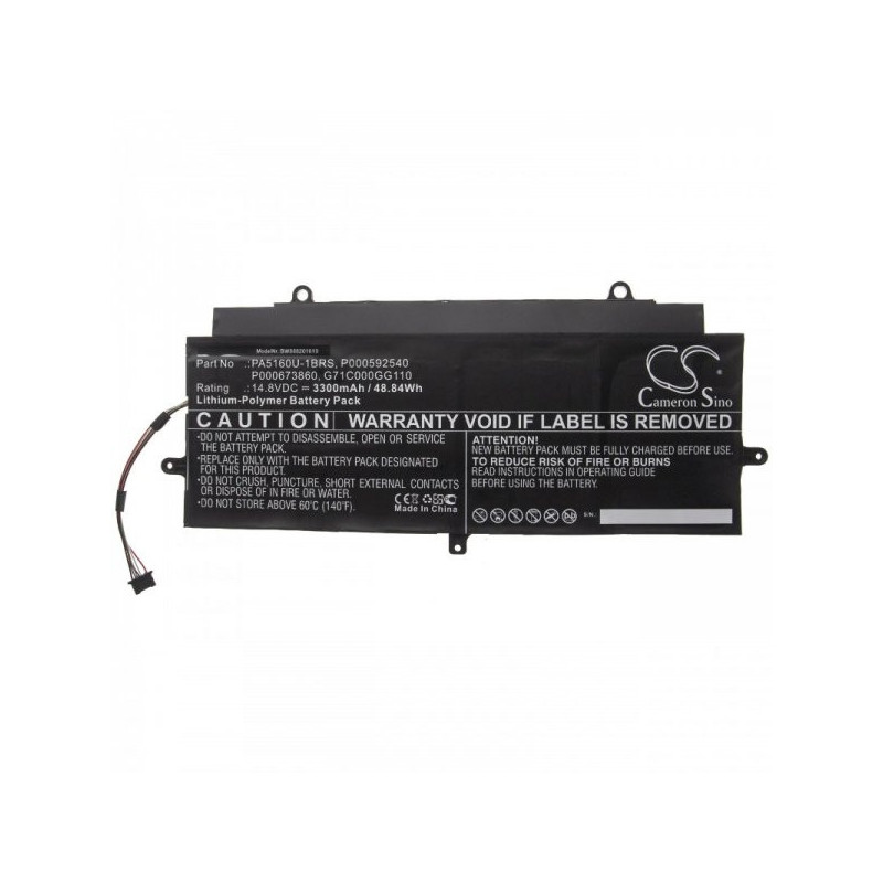 Battery for Toshiba Rental 13 u.a. some PA5160U-1BRS u.a. 3300mAh