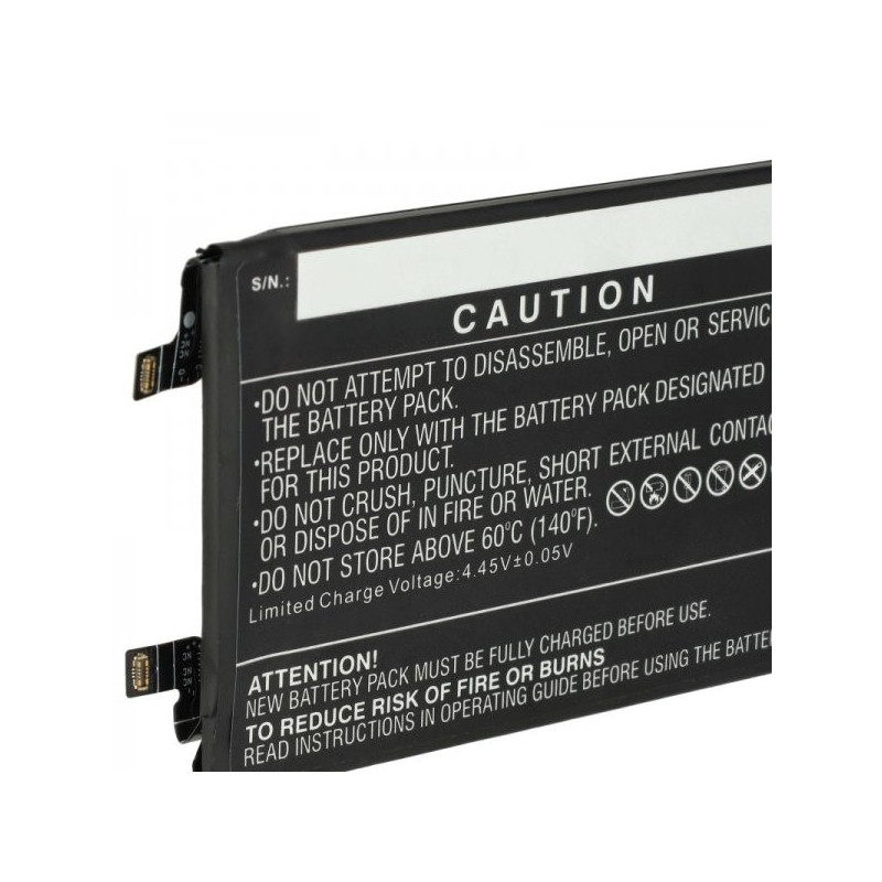 Battery for Redmi Note 11T Pro+, like BP4C, Li-Polymer, 3.87V, 4900mAh