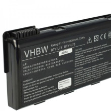 BATTERY for MSI such as BTY-L74, BTY-L75 and others 6600mAh