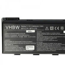 BATTERY for MSI such as BTY-L74, BTY-L75 and others 6600mAh