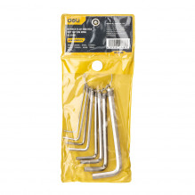 Šešiakampių raktų rinkiniai 1,5–6 mm Deli Tools EDL3080 (sidabrinis)