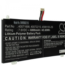 Battery for Dynabook Satellite Pro C50-H-106 and others 6000mAh