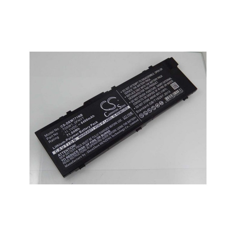 Dell Precision M7710 u.a. 6400 mAh