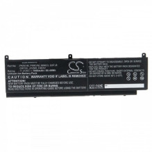 Dell Precision 7550 ir kitų 7850 mAh baterija