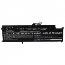 Battery for Dell Latitude 13 7370 u.a. 5650mAh